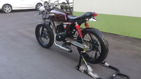 ขายHONDA JX110 Cafe Racer  หล่อๆล้อโต เล่มทบ.แท้