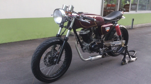 ขายHONDA JX110 Cafe Racer  หล่อๆล้อโต เล่มทบ.แท้