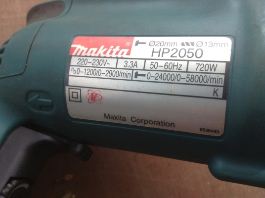 ขายสว่านกระแทก 4 หุน ยี่ห้อมากีต้า รุ่น HP2050