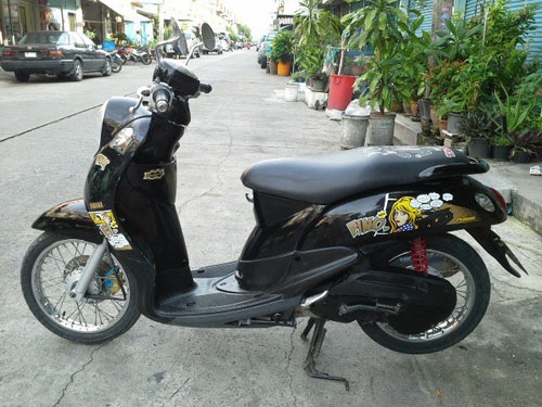 FINO ปี 53 สีดำ ชุดสีสวย เครื่องดี เอกสารครบถ้วน ไม่หลวม ไม่มีควันขาว