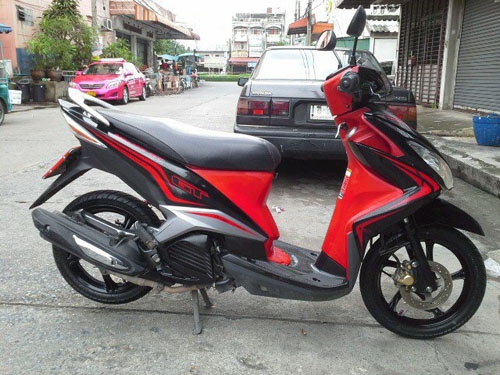 Mio 125 GTX ปี 54 ตัวท้อป ล้อแม็กซ์ สภาพ 90 เปอร์เซ็นต์ รถสวยมาก เดิมๆ แทบไม่มีริ้วรอย Mio 125 GTX ปี 54 ตัวท้อป ล้อแม็กซ์ สภาพ 90 เปอร์เซ็นต์ รถสวยมาก เดิมๆ แทบไม่มีริ้วรอย