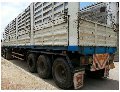 ขายหัวลากพร้อมหางคอก 3เพลา12เมตร  HINO 320 ปี51