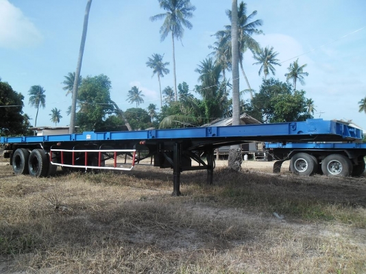 ขายด่วนหางพื้นเรียบ 12 เมตร 2 เพลา (พื้นเหล็ก) สภาพพร้อมใช้งาน มีภาษีพร้อม - ติดต่อคุณตั้ม 081-9512529