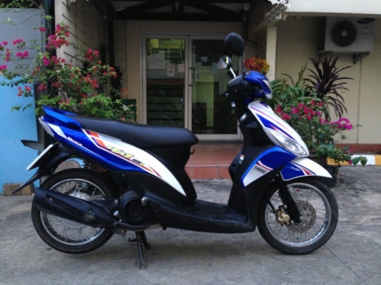 ขาย มิโอ 115 หัวฉีด สภาพนางฟ้า ปี55 เครื่องเดิมๆ ทะเบียนพร้อมโอน