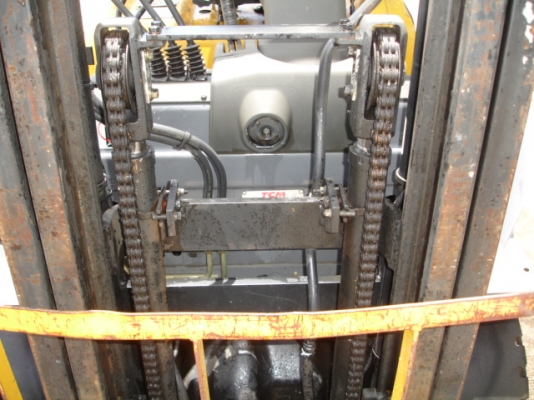 Forklift TCM ดีเซล 2.5 ตัน ปี 2008 ฟูลฟรี ไซด์ชิฟท์ นำเข้าจากญี่ปุ่น ไม่แพงครับ