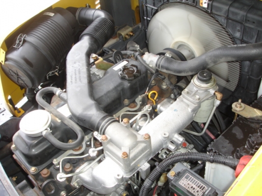 Forklift TCM ดีเซล 2.5 ตัน ปี 2008 ฟูลฟรี ไซด์ชิฟท์ นำเข้าจากญี่ปุ่น ไม่แพงครับ