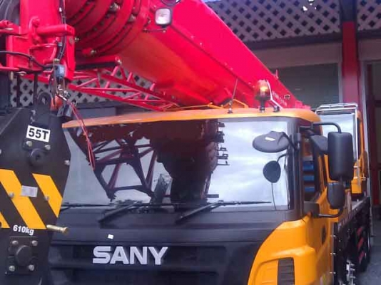 SANY 55 ตันใหม่บูมตัว U SANY 55 ตันใหม่บูมตัว U