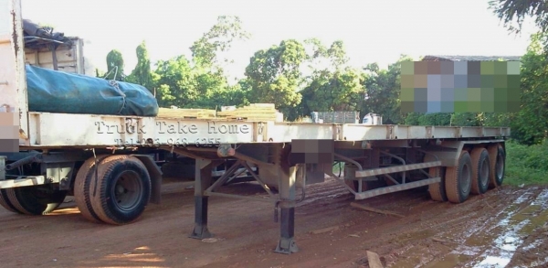 หางพื้นเรียบยี่ห้อ SMM 3เพลาแท้