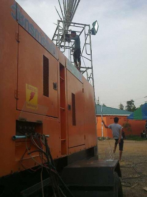 ขายเครื่องปั่นไฟ  125 kva    ราคา 450,000  บาท