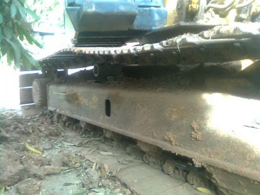 ขายแม็คโคร KOMATSU PC120 รุ่น 5พร้อมเทนเล่อบรรทุกหัวยาว