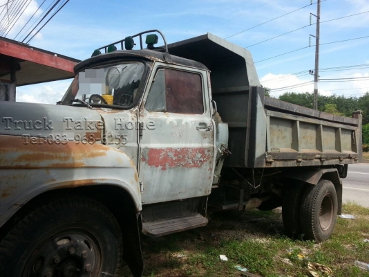 ISUZU  รถหัวยาว 6 ล้อดั้ม