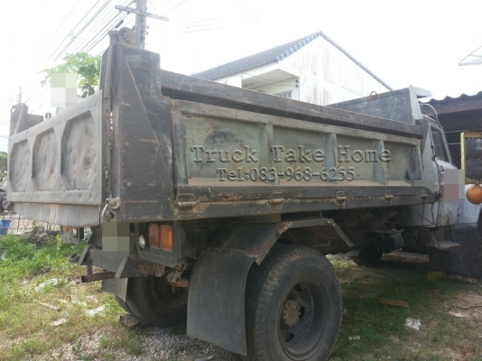 ISUZU  รถหัวยาว 6 ล้อดั้ม