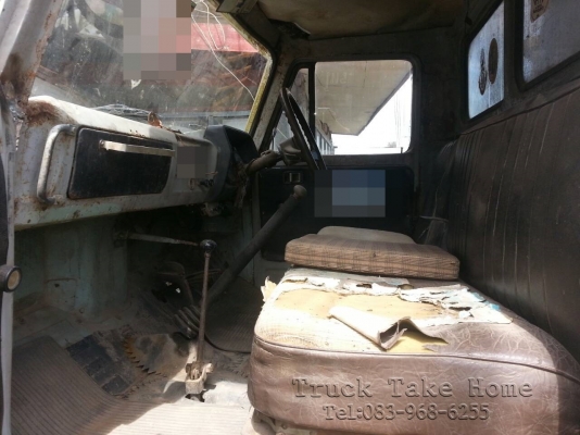 ISUZU  รถหัวยาว 6 ล้อดั้ม