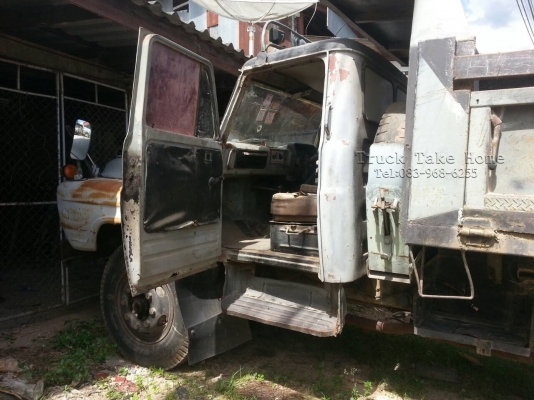 ISUZU  รถหัวยาว 6 ล้อดั้ม