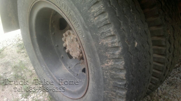 ISUZU  รถหัวยาว 6 ล้อดั้ม