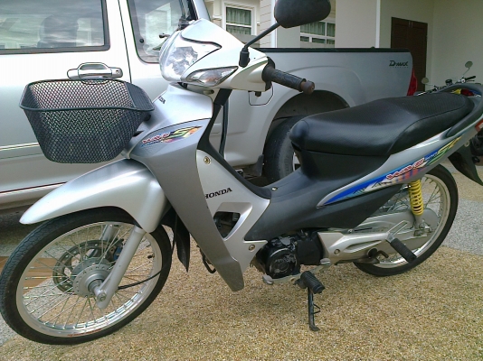 รถบ้านแท้ Wave100Ubox ผู้หญิงใช้ เครื่องแห้งๆ