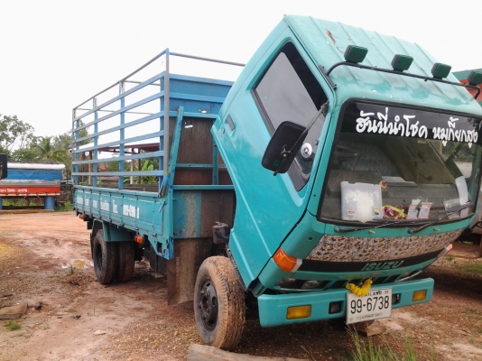 ISUZU หัว NKR เครื่อง 85 คัชชี TL กะบะยาว 4.3 เมตร เกียรสั้นยกหัวได้ภาษีเต็ม