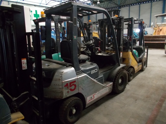 รถฟอร์คลิฟท์เครื่องยนต์LPG ขนาด 2ตัน TOYOTA 02-8FGL20 #8FGL25-11151 ปี:2007 ชั่วโมง:4528