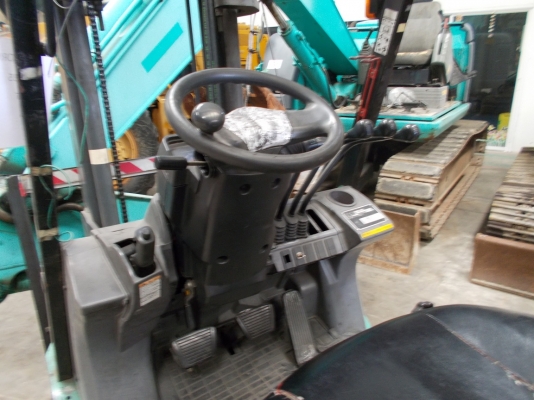 รถฟอร์คลิฟท์เครื่องยนต์LPG ขนาด 1.5ตัน Mitsubishi รุ่น:FG15T ซีเรียล:F25C-50160 ปี:2003 แผงงาเลื่อนได้