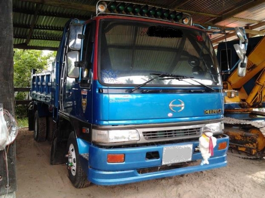 ขาย6ล้อดั๊มดินสวยๆ HINO FD3HJA  HO7D 195HP แห้งจัด แรงดี ช่วงล่างคัสซีดี ซับบนล่างแข็งแรงพร้อมลุยงานหนัก กระบะดั๊มเหล็ก สภาพสวยพื้นดีข้างดี หัวบางสวยภายในครบ แอร์ พ.พาวเวอร์ ทริฟฟี่ ยางดี6เส้น สีสีนสวย พร้อมใช้ พร้อมลุยงาน เอกสารเล่มทะเบียนครบ ราคาต่อรองไ