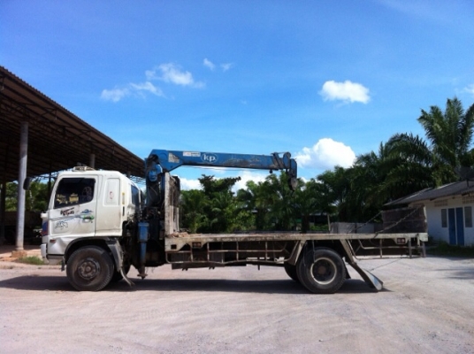 **ลดราคา*** HINO 6ล้อใหญ่ติดเครนTanado 5 ตัน สภาพเทพ ขายถูกมาก