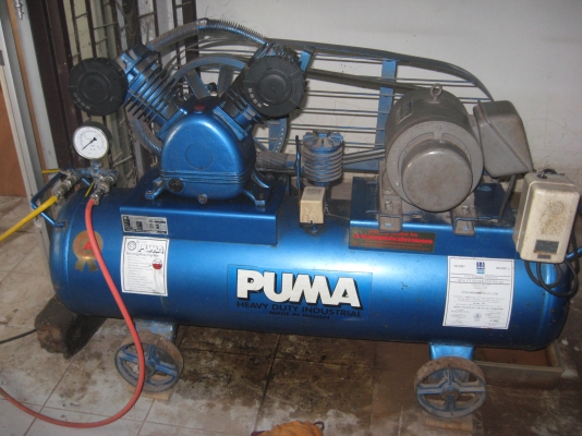 ปั๊มลม PUMA 3HP 2P PP-23 220 V. พร้อมใช้งานครับ