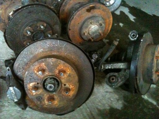 จำหน่าย ชุดดุมหน้า4พอด + หลัง2พอด  Skyline 32 คับ