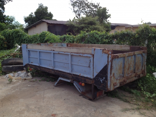 ขายกระบะดั๊ม3.8ม. พร้อมกระบอก ปั๊ม อุปกรณ์ครบชุดยกลงจากNPR120