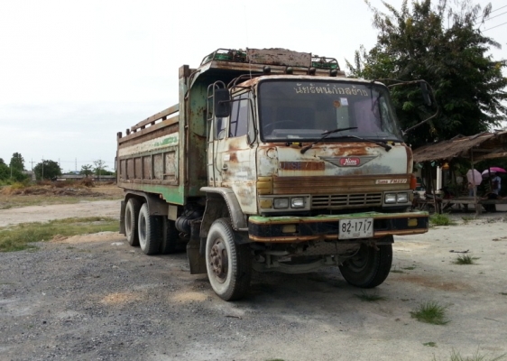 ขาย Hino Fm227 แท้ กระบะเหล็ก พร้อมใช้งาน