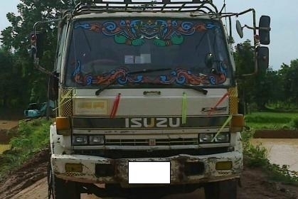 10ล้อดั้ม ISUZU ROCK210เปลียนเครื่อง195TURBOอินเตอร์