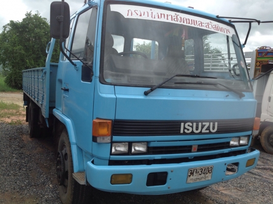 ขายรถบรรทุก6ล้อ ISUZU ROCKY เครื่อง 6BD1 แน่นแรงดี หัวบางเดิม แชชซี่สวยตลอดเส้น ไม่มีที่ติ พร้อมลุยงาน