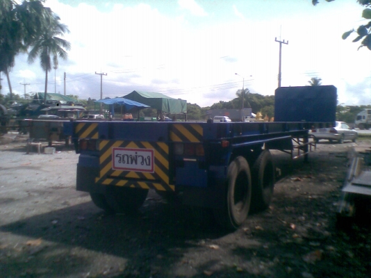 รถใหม่3เพลาพื้นเรียบใกล้เสร็จแล้วรุ่นใหม่