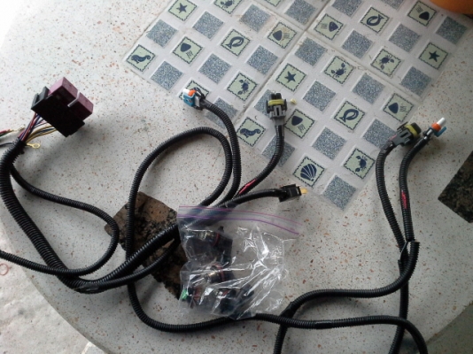 ชุดปลั๊กดีเลย์ไฟหน้าพร้อมหลอด all new dmax