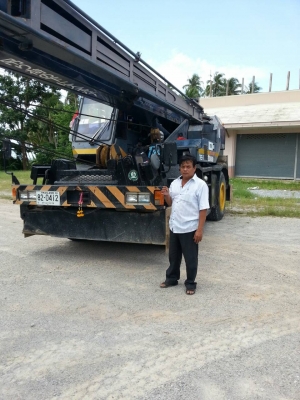 ขายรถเครน 4 ล้อ 25 ตัน Tadano M5 เอกสารเล่มทะเบียนพร้อมโอน เซฟตี้ครบ มีกล้อง มีแอร์ บูมเอวแน่น ปี 1991