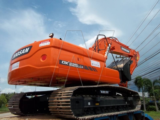 ขาย รถแม็คโคใหม่ ดูซาน รุ่น DX225LCA ( มีรถอยู่แล้ว ไฟแนนท์ผ่านรับรถได้เลย! )