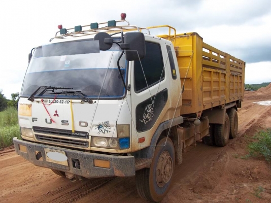 ขาย มิตซู 260 แรง ยูโรทู M627  / พ่วง 18 ล้อดั๊ม (  มี 5 พ่วง! )