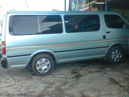 ขาย รถตู้ โตโยต้า ปี2000 หัวจรวด ไฟตาเพชร ราคาคุยกันได้ค่ะ