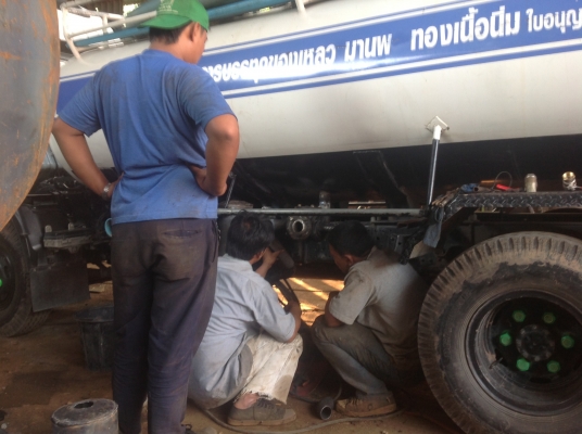 รับต่อถัง ประกอบรถดูดส้วม