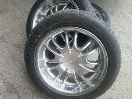 ขายแม๊ก LENSO 20 นิ้ว สภาพตามรูปครับ ไม่เคยซ่อม มี 4 วง 6 รู