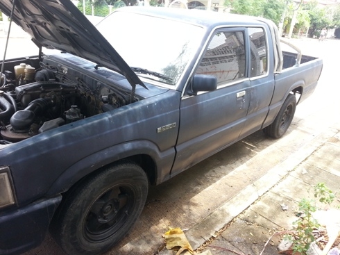 ขายมาสด้าธันเดอร์แค๊บปี91 เครื่องเดิมอีซูซุ 89 แรง แอร์เย็นราคาถูกราคา65,000บาท