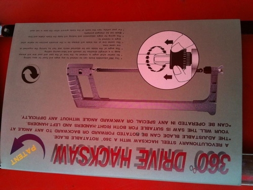 เลื่อยเหล็กปรับองศาได้ PATEN สำหรับงานหนัก