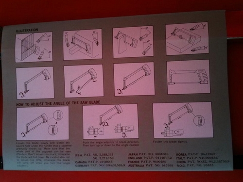 เลื่อยเหล็กปรับองศาได้ PATEN สำหรับงานหนัก