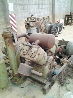 ขาย !! ปั้มลม 30 hp. สวอน มอเตอร์ 25 hp.รอบ 960