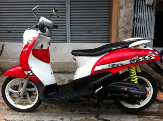 yamaha fino ปี51ล้อแม๊ก เครื่องดี เดิม ภาษี57