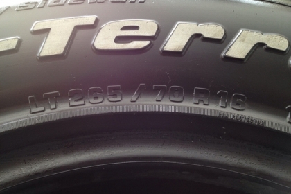 ขายยาง bf aii- terrain ปี 10 ขายยาง bf aii- terrain ปี 10