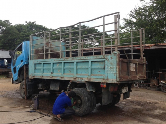 ขายรถ 6 ล้อดั้ม KS  22 เฟืองท้าย F  เครื่อง 115 แรง