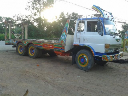 ขายรถเทเลอร์รถเกี่ยว Hino F17 เครื่อง EH700 - 2 เพลา เบรกจิฟฟี่ พวงมาลัยพาวเวอร์ ทะเบียนพร้อม