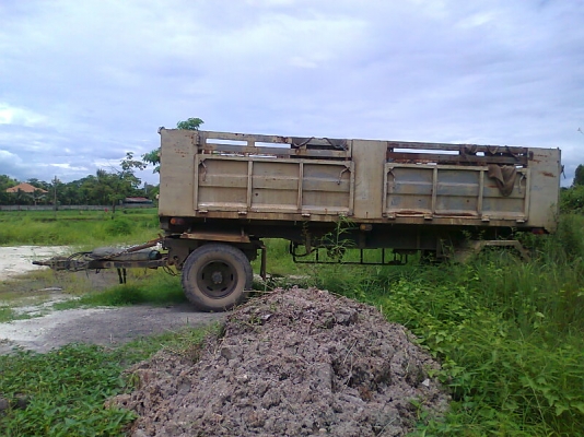 หางพ่วงแบบดั้ม อู่สุโขทัย หางปี 46 หางพ่วงสวย มีทะเบียนครบ