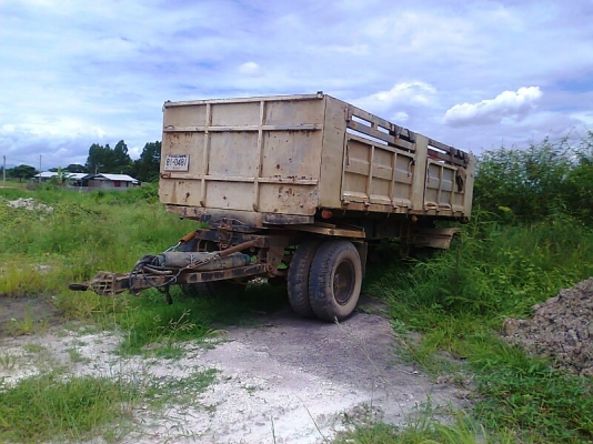หางพ่วงแบบดั้ม อู่สุโขทัย หางปี 46 หางพ่วงสวย มีทะเบียนครบ