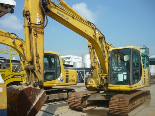 รถขุด Komatsu PC120-6 รถเก่านอก นำเข้าจากญี่ปุ่น พร้อมลุยงาน 091 695-6445
